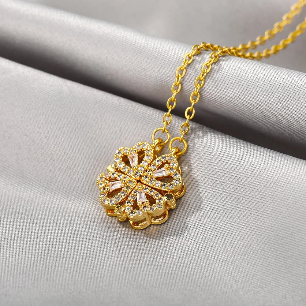 Un collar, dos formas de llevar tu amor y fortuna