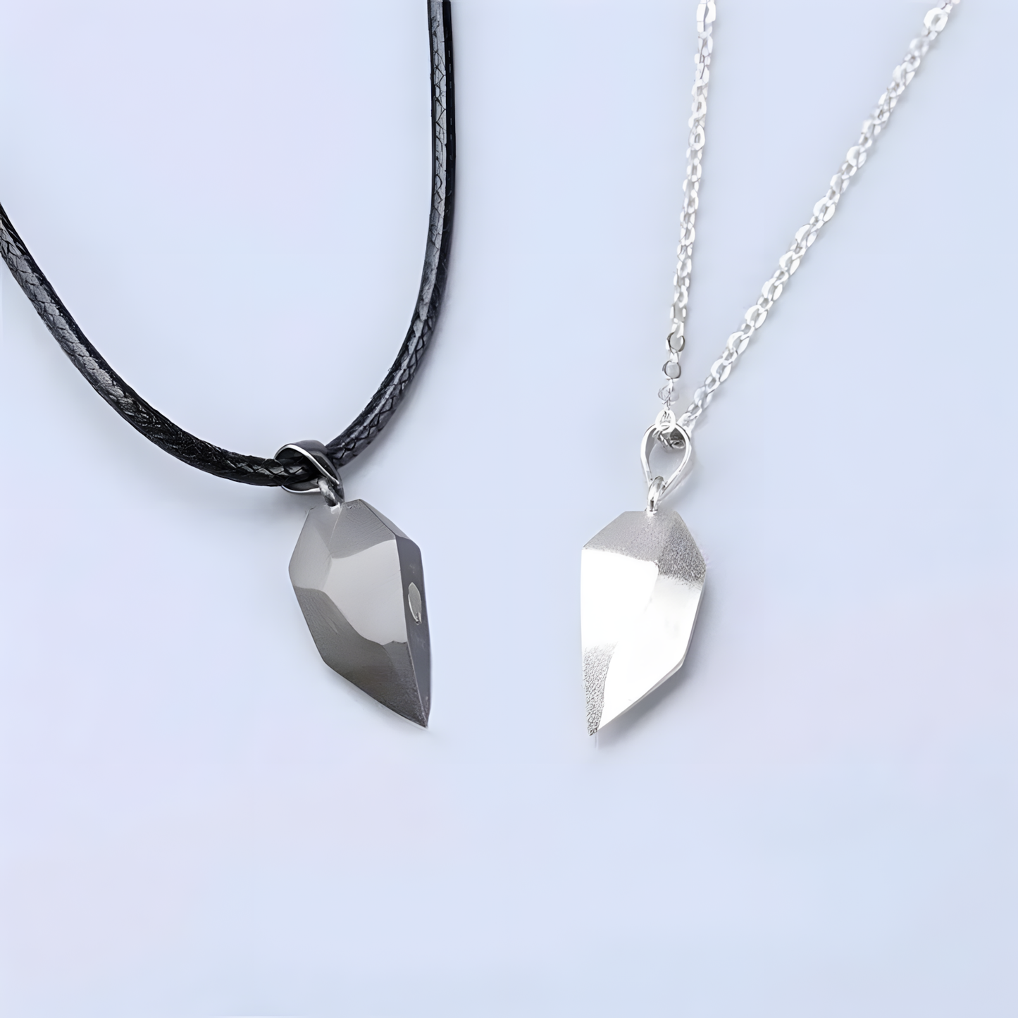 Desteyante Collar Corazón de Amor Magnético 2 Piezas