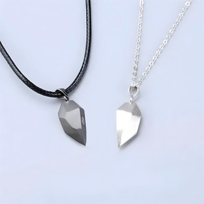Desteyante Collar Corazón de Amor Magnético 2 Piezas