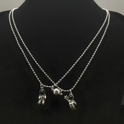 Desteyante 2 Collares Astronautas conexión lunar